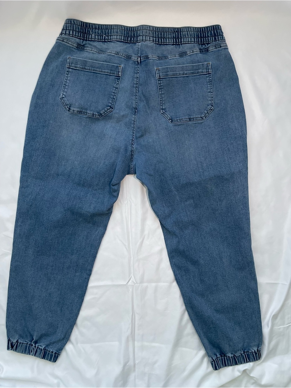 Lane Bryant Light Blue Denim Joggers - Picture 3 of 7